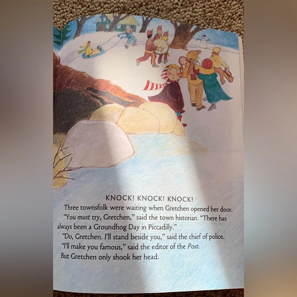 Groundhog Day Children's Book by Abby Levine paperback